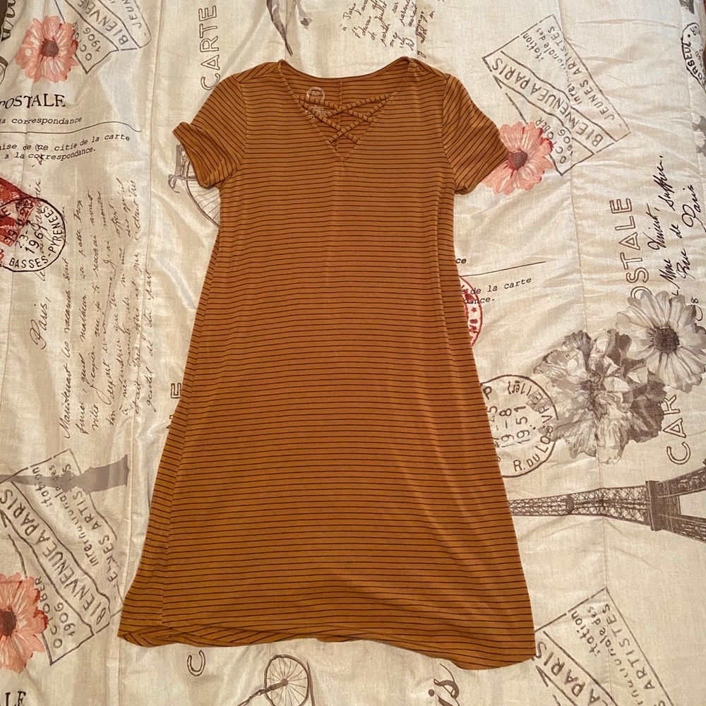 Maurices Striped T-Shirt Dress